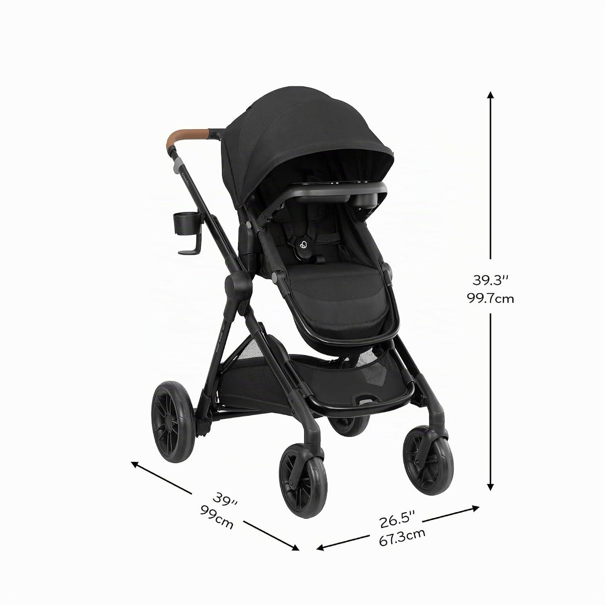 Evenflo Pivot Xpand NXT - Cochecito (negro carbón) | 8 modos de uso...