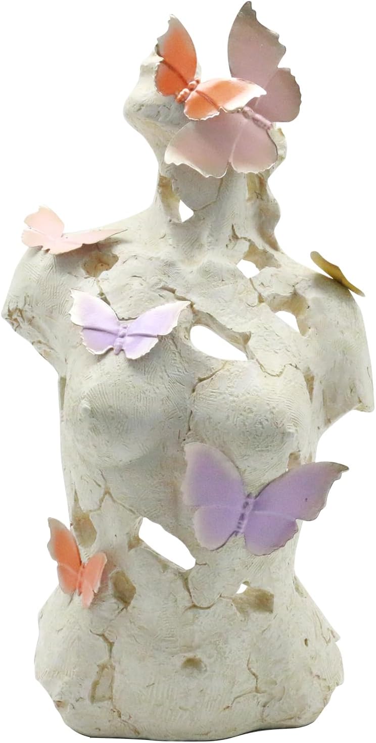 Lukitas Estatua del busto de la mujer, decoración abstracta moderna...