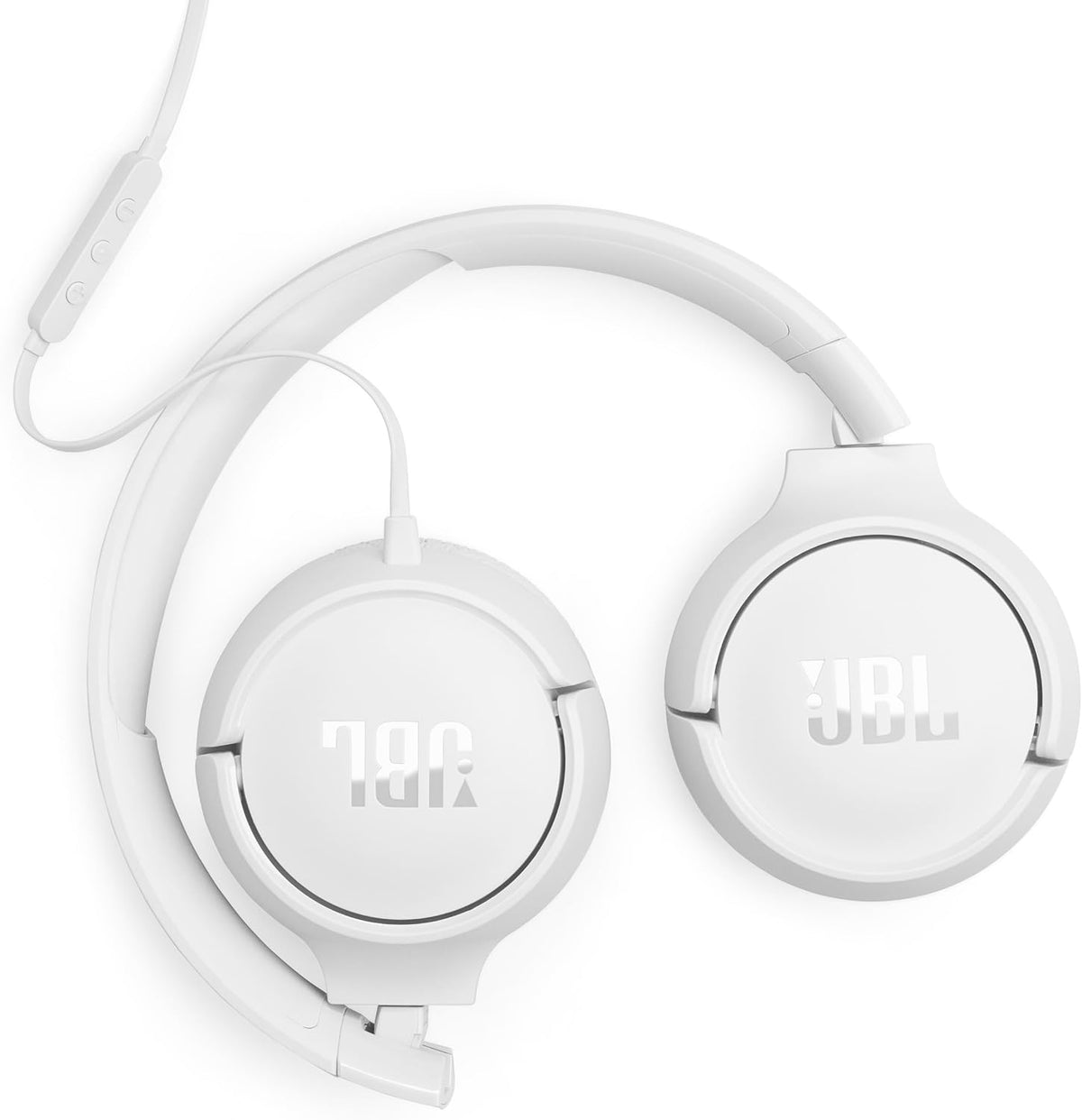 JBL Tune 520C - Auriculares supraaurales con cable USB-C con soport...