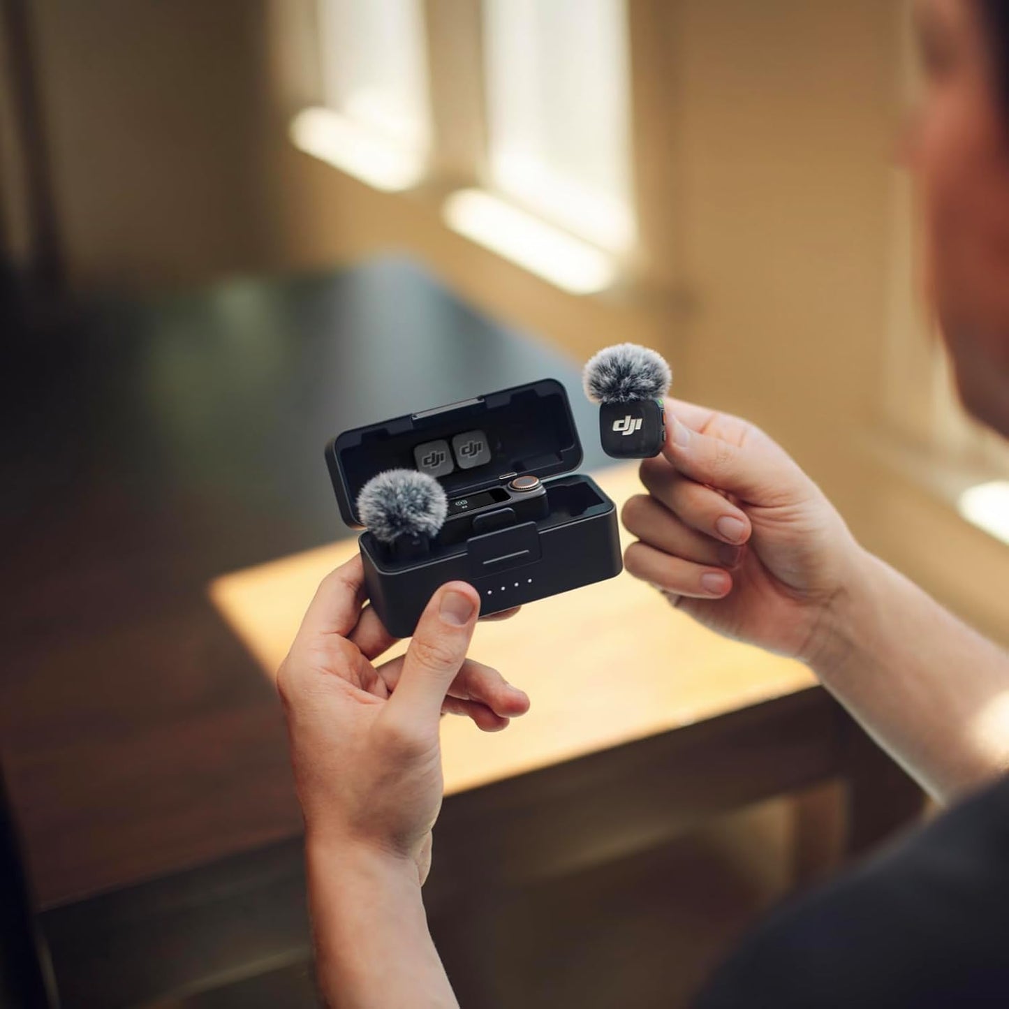 DJI Mic 3 (2 TX + 1 RX + estuche de carga), micrófono inalámbrico p...