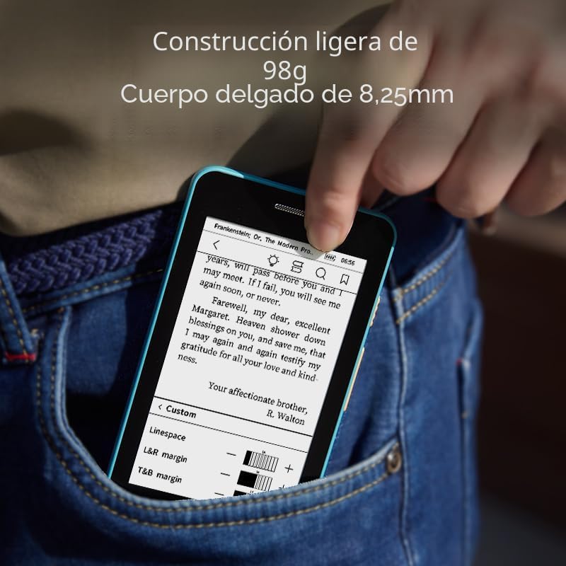 OBOOK5 eReader, pantalla de 4.26" sin reflejos, 32G, cambios de...