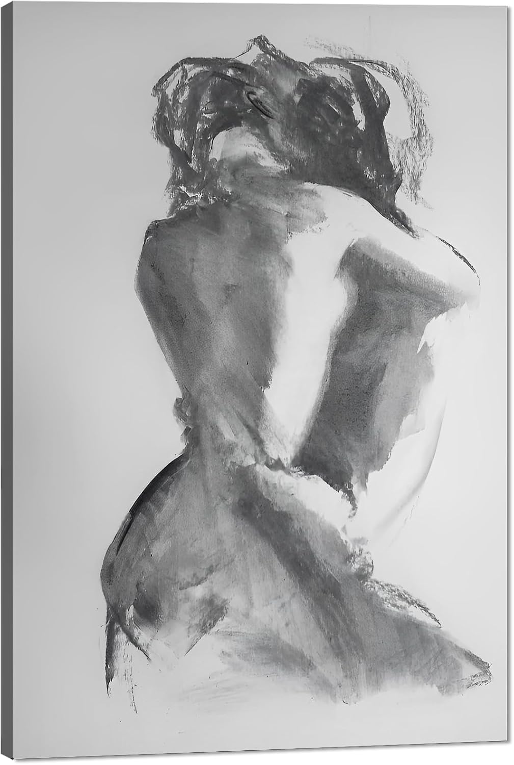 MAMAGO Lienzo decorativo para pared de pareja sexy, abstracto, desn...