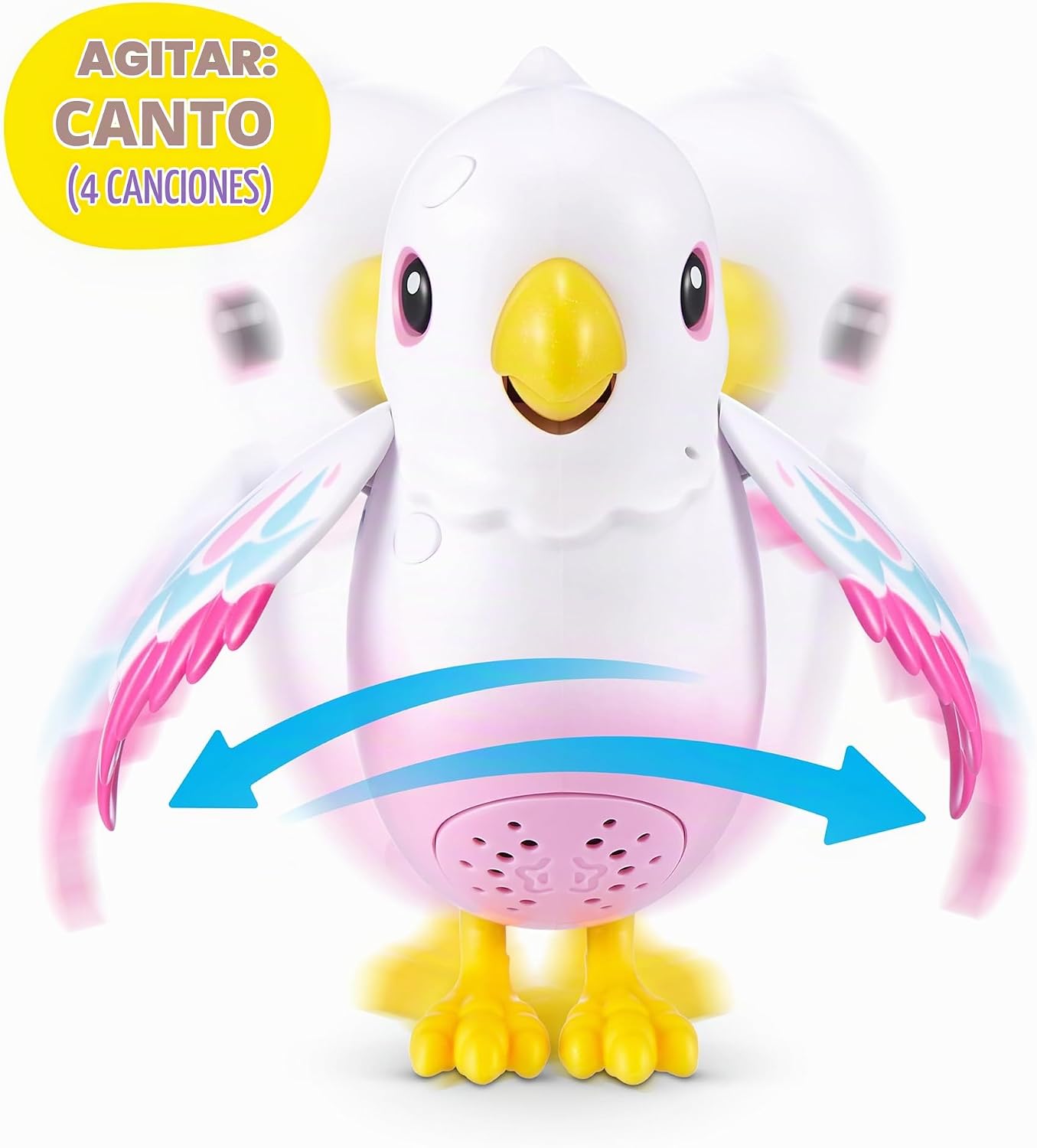 Pets Alive Polly El Pájaro Mágico de ZURU, Mascota Juguetónica Robo...