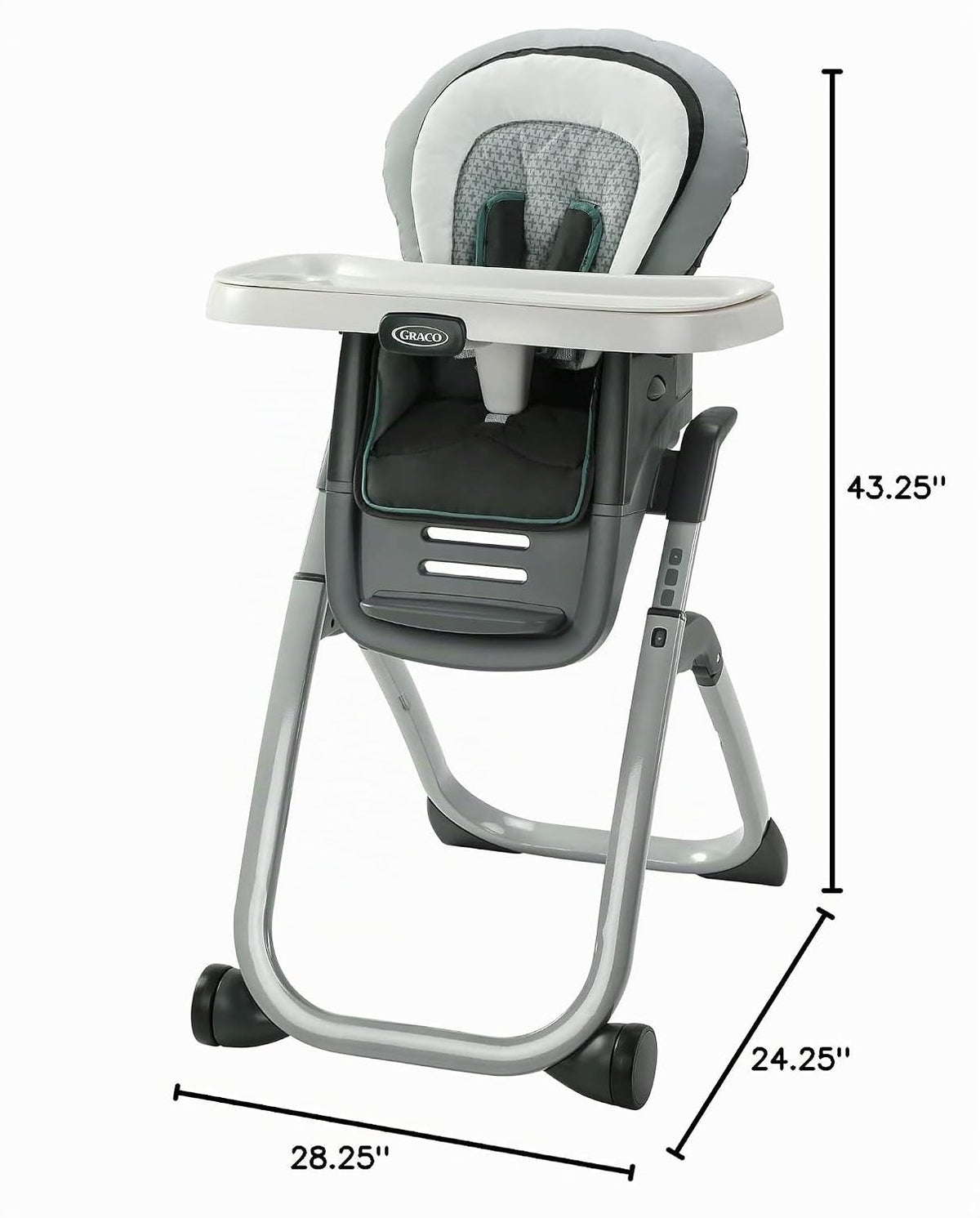 Graco DuoDiner DLX - Silla alta 6 en 1, Mathis