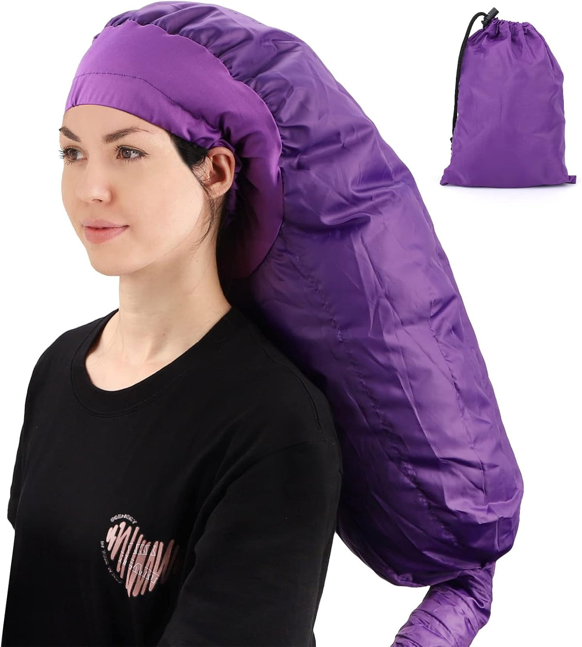 Segbeauty Bonnet - Accesorio para secador de pelo con capucha, gorr...