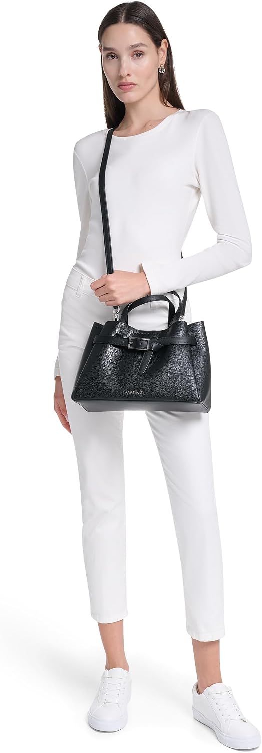 Calvin Klein Bolso organizador con triple compartimento para mujer