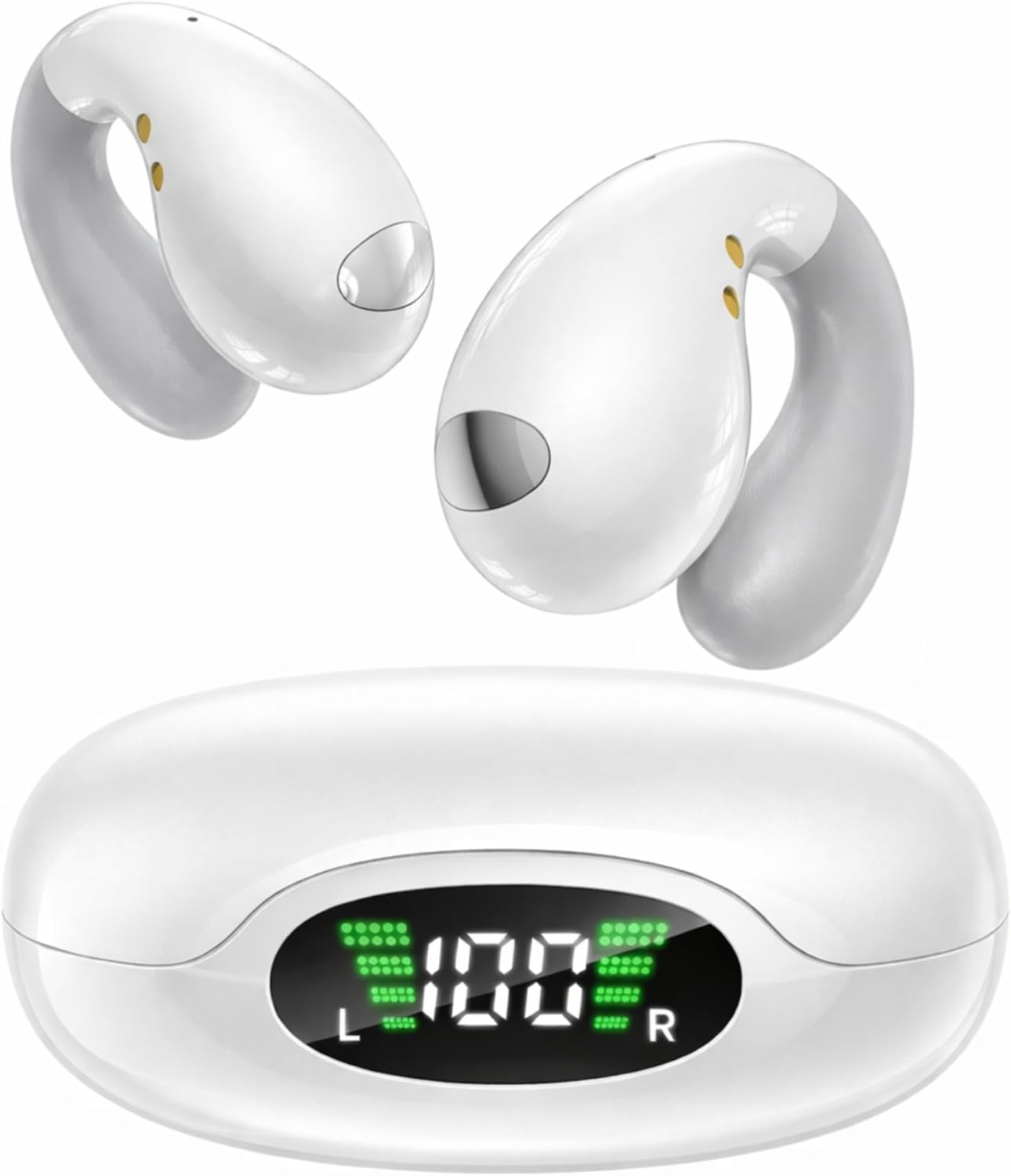 Xoruezls Auriculares ultra abiertos \u2013 Auriculares con clip, au...