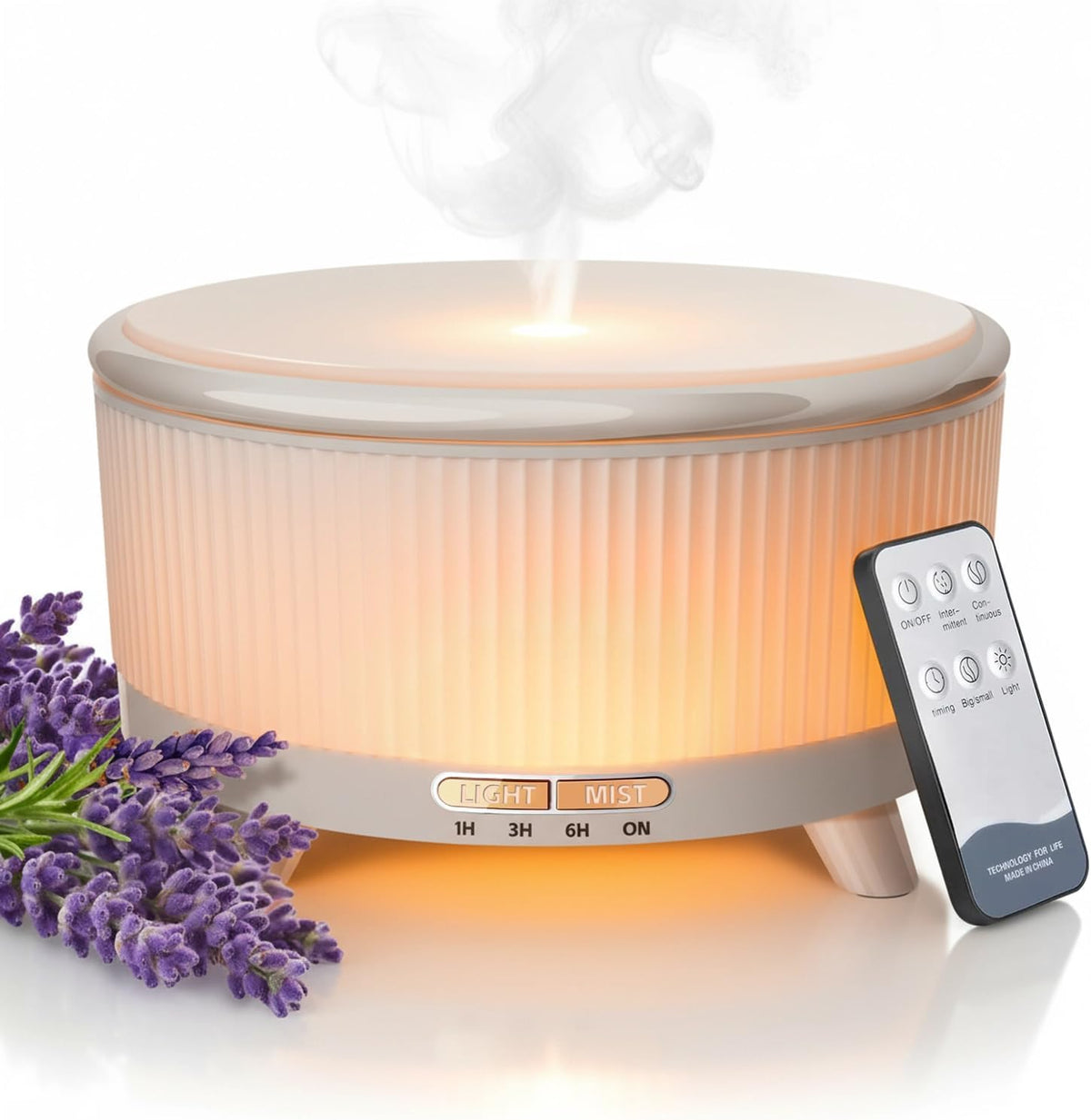 YOUENKITY Aromaterapia de larga duración de 20 horas, difusor de ac...