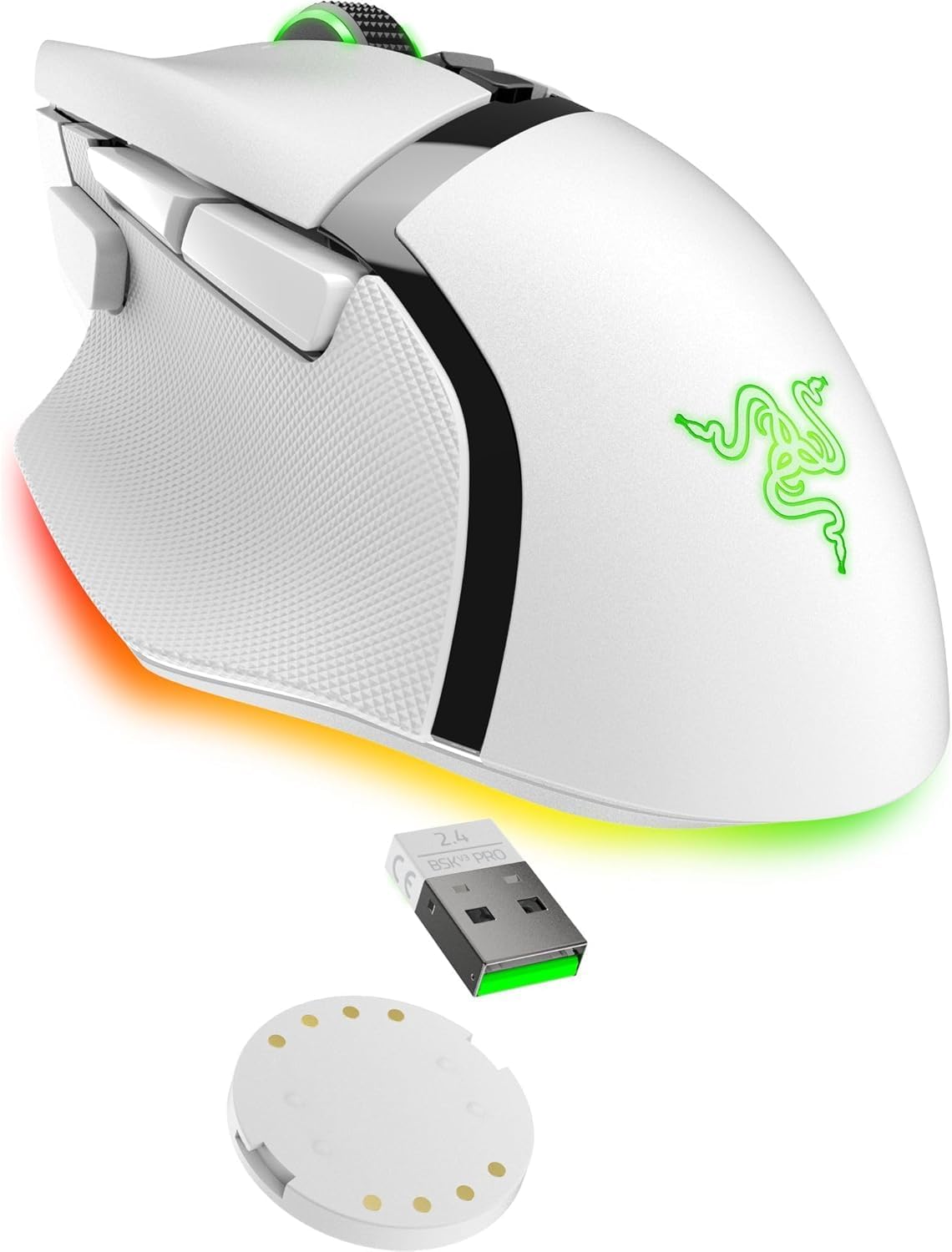 Razer Basilisk V3 Pro - Ratón inalámbrico personalizable para juego...