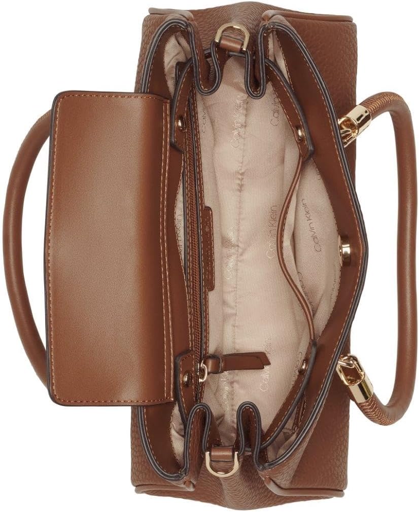 Calvin Klein Brigette East\/West Satchel para mujer