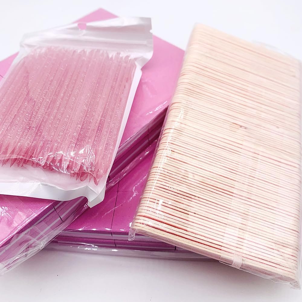 Juego de 100 herramientas de uñas a presión, kit de manicura desech...