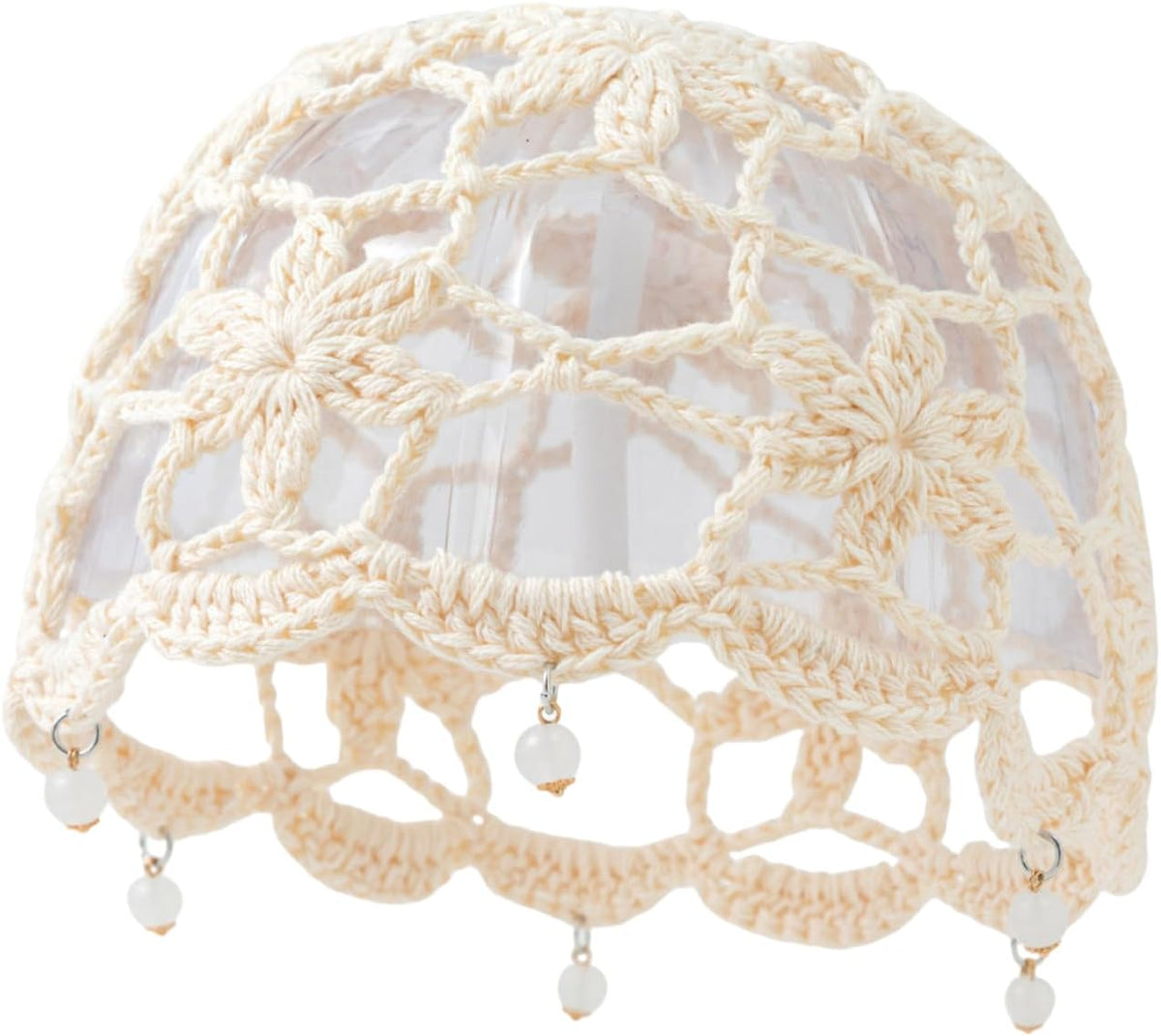 Julpsk Sombrero de ganchillo hecho a mano de verano para mujer, con...