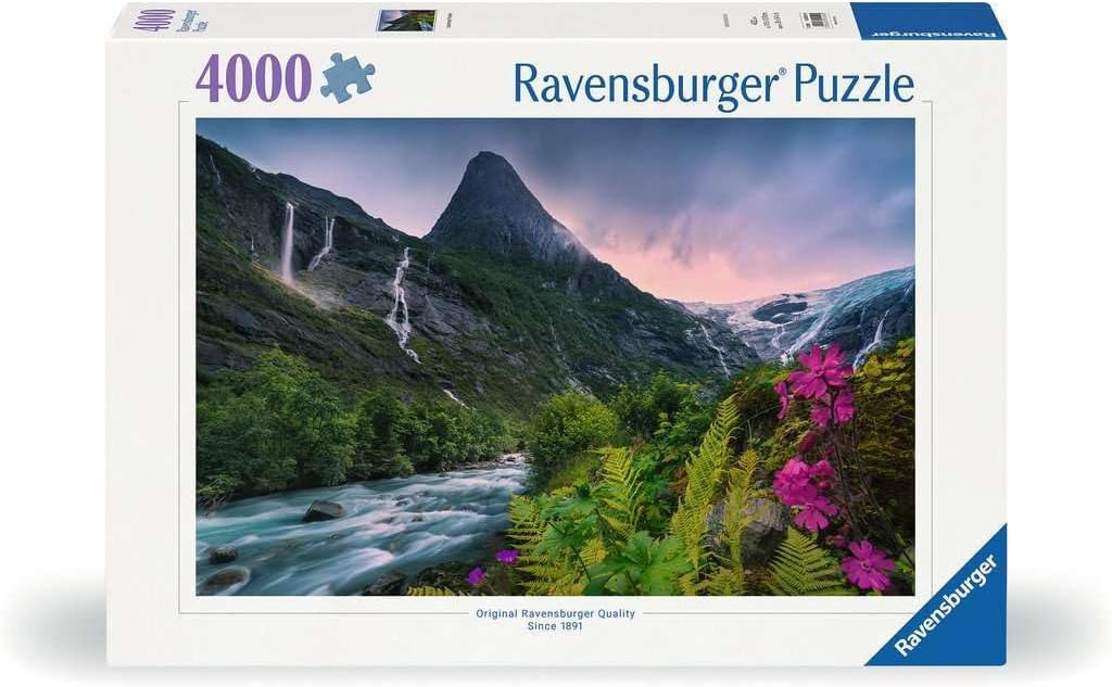 Ravensburger - Impresionantes vibraciones de montaña - Rompecabezas...