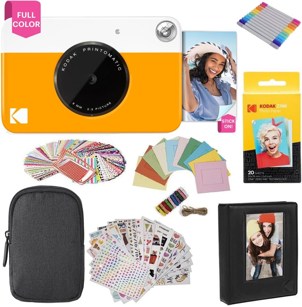 KODAK Printomatic - Cámara digital de impresión instantánea a todo...