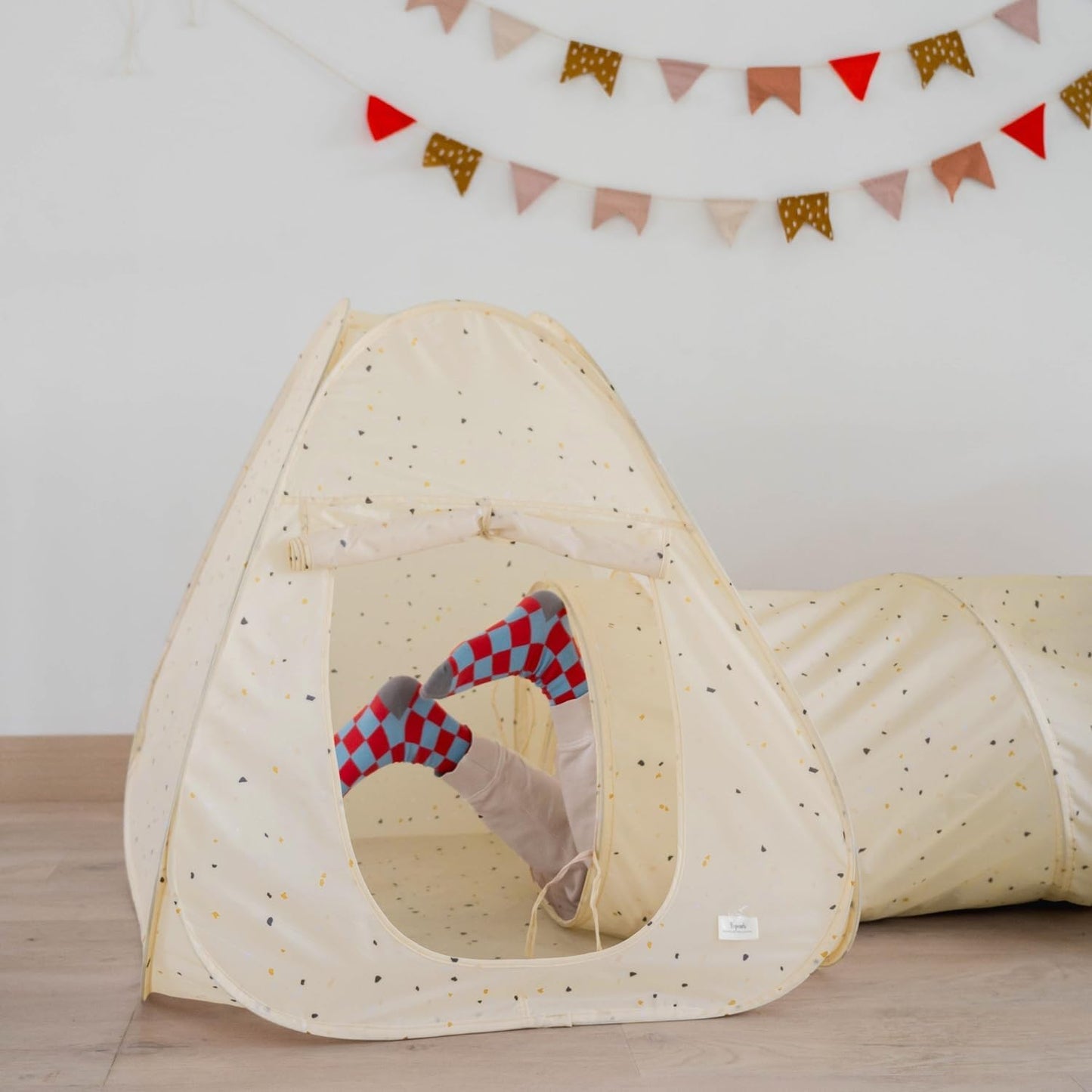 3 Sprouts Tienda de Juego y Túnel Plegable para Niños y Pequeños -...