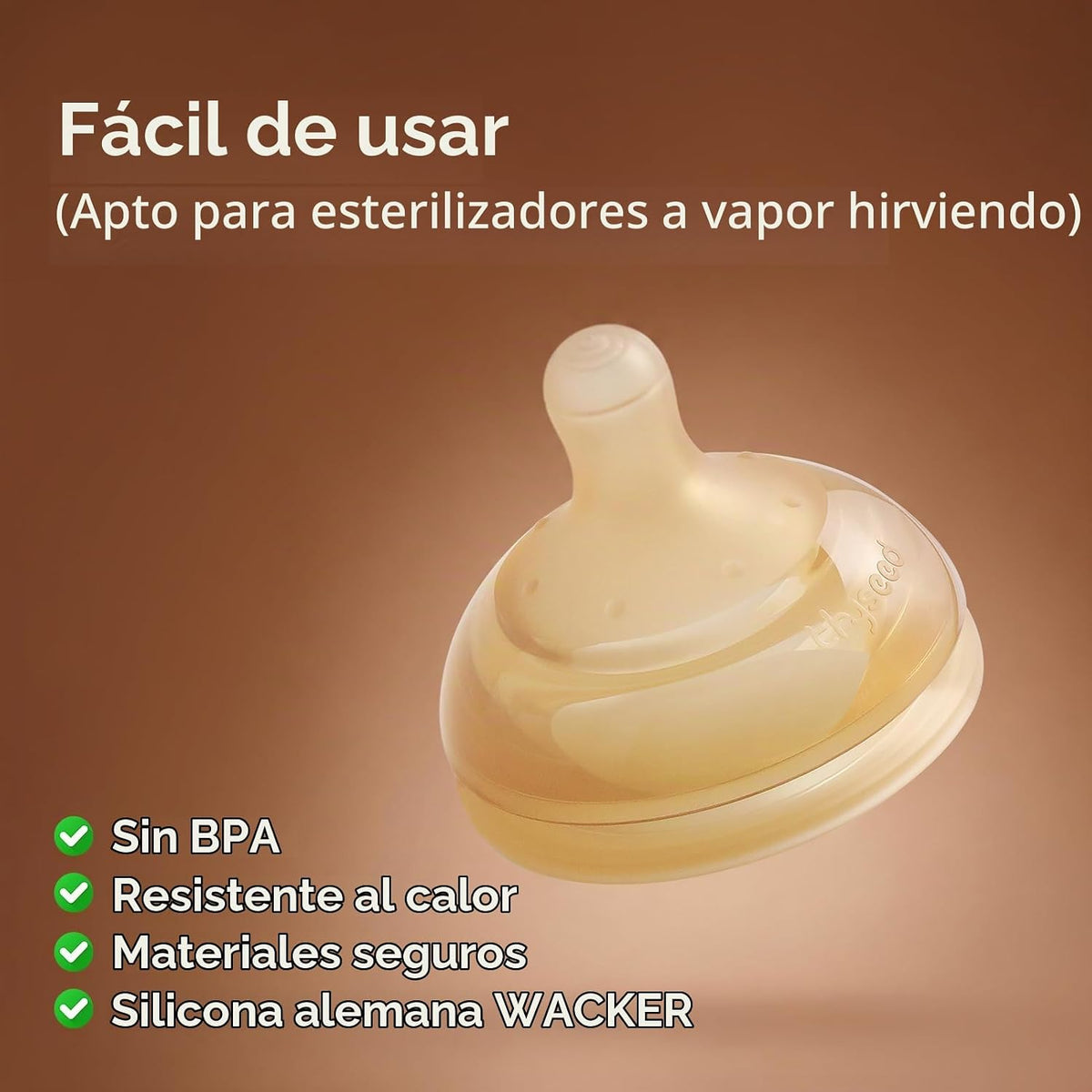 Thyseed Repuesto Natural de Biberón Anticólico (7+ Meses)