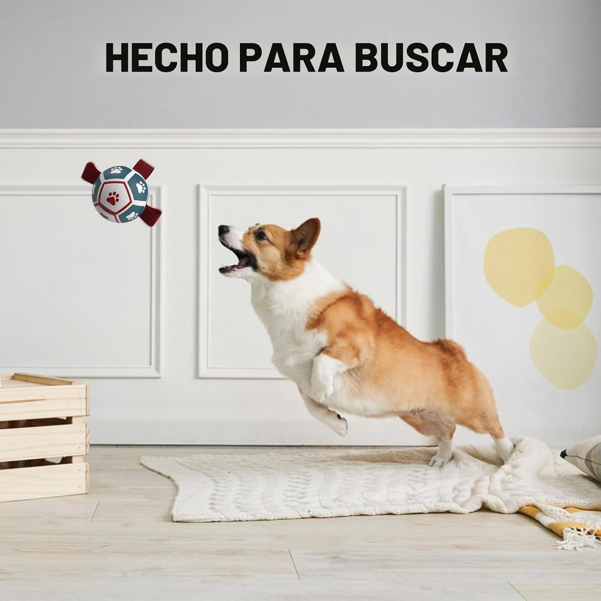 QDAN Juguetes para perros pequeños, pelotas para cachorros, pelotas...