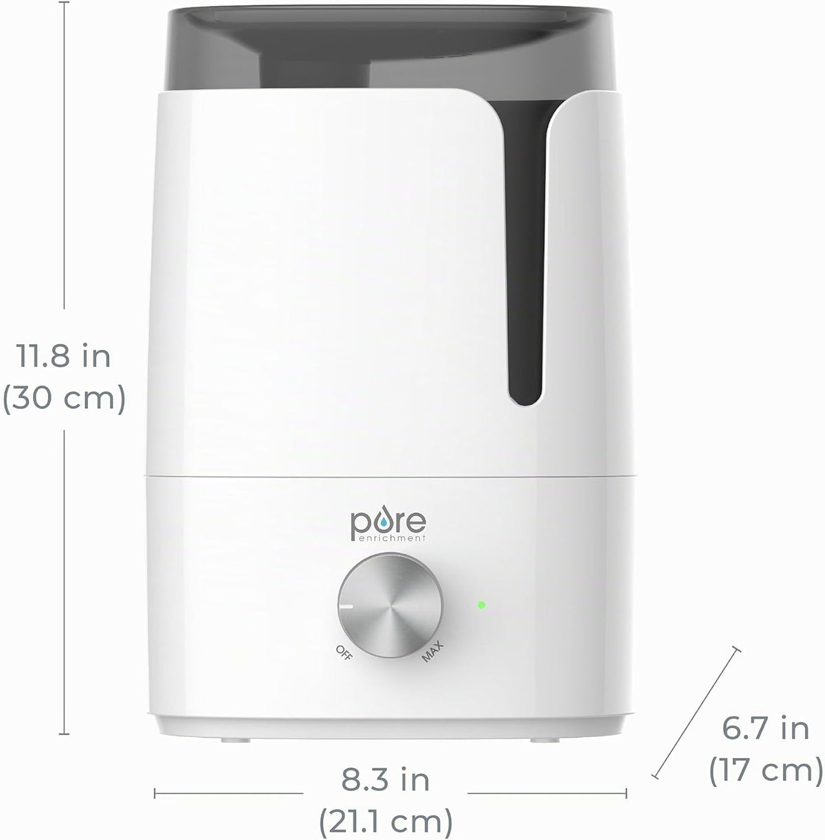 Pure Enrichment HUME Humidificador ultrasónico de niebla fría | Tan...