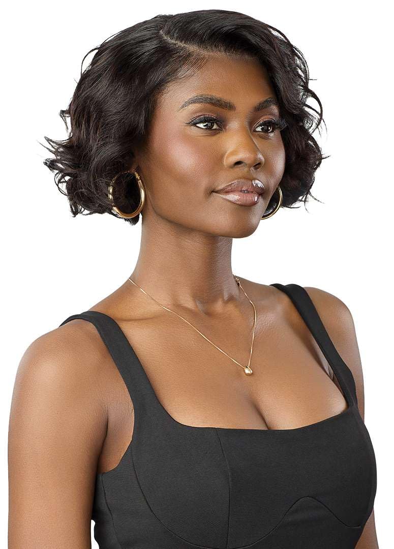 Outre Mytresses - Peluca de cabello humano con encaje frontal de 13...