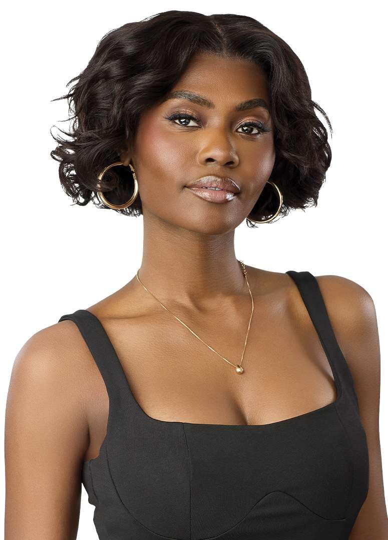 Outre Mytresses - Peluca de cabello humano con encaje frontal de 13...