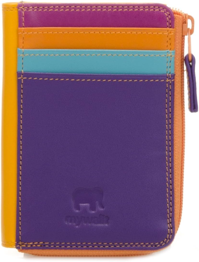 Mywalit Monedero Cartera ID Titular Cremallera Cuero Estilo 334