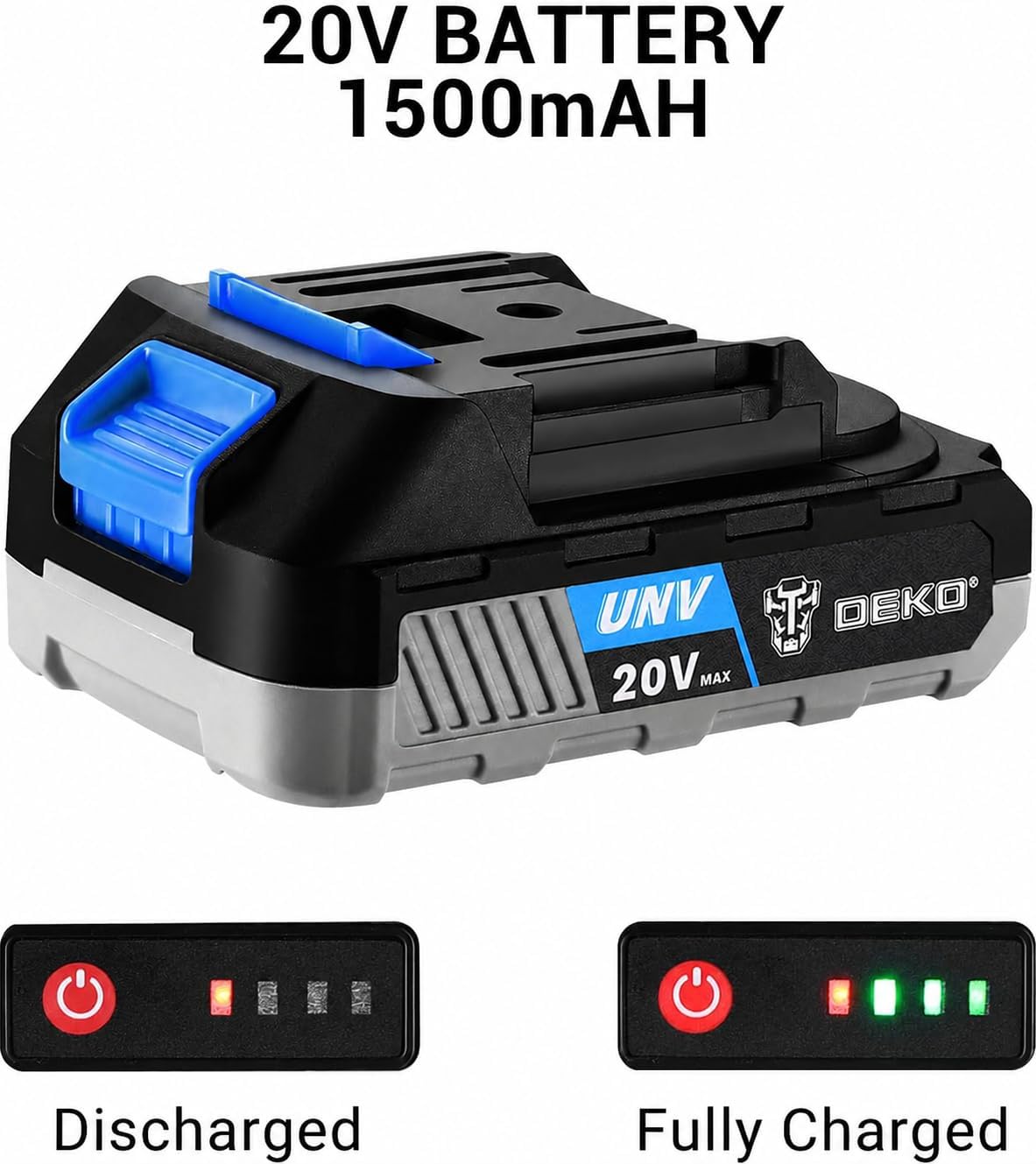 Taladro Eléctrico Inalámbrico: DEKO PRO Taladro Inalámbrico 20V Jue...