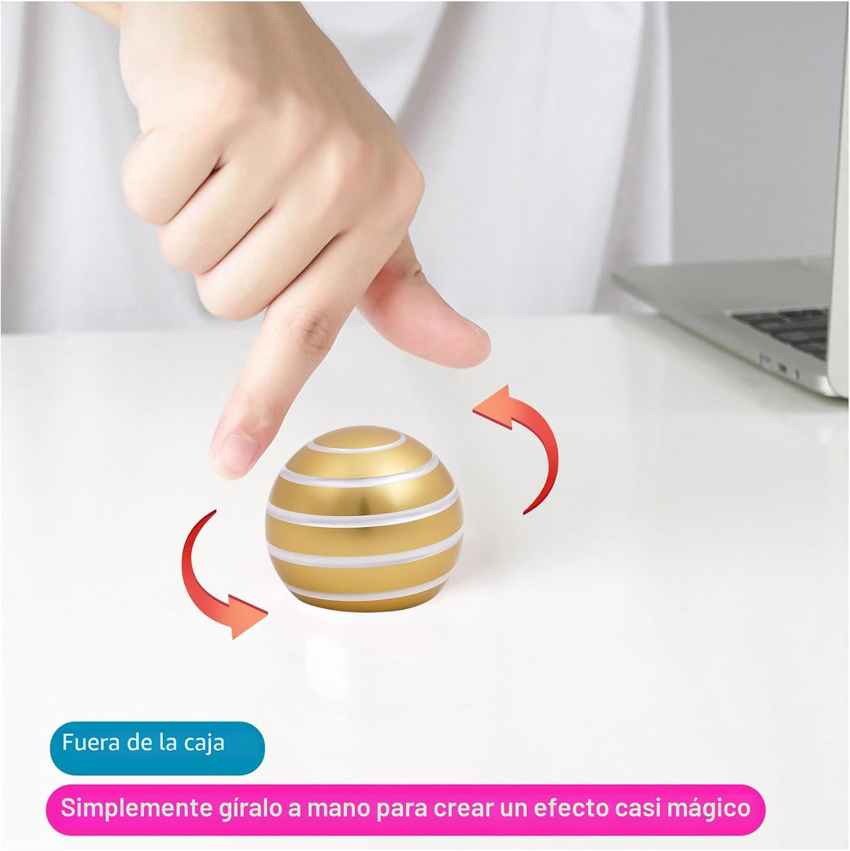 Juguetes de escritorio para Fidget Kinetic Cool-Gadgets: juguete gi...