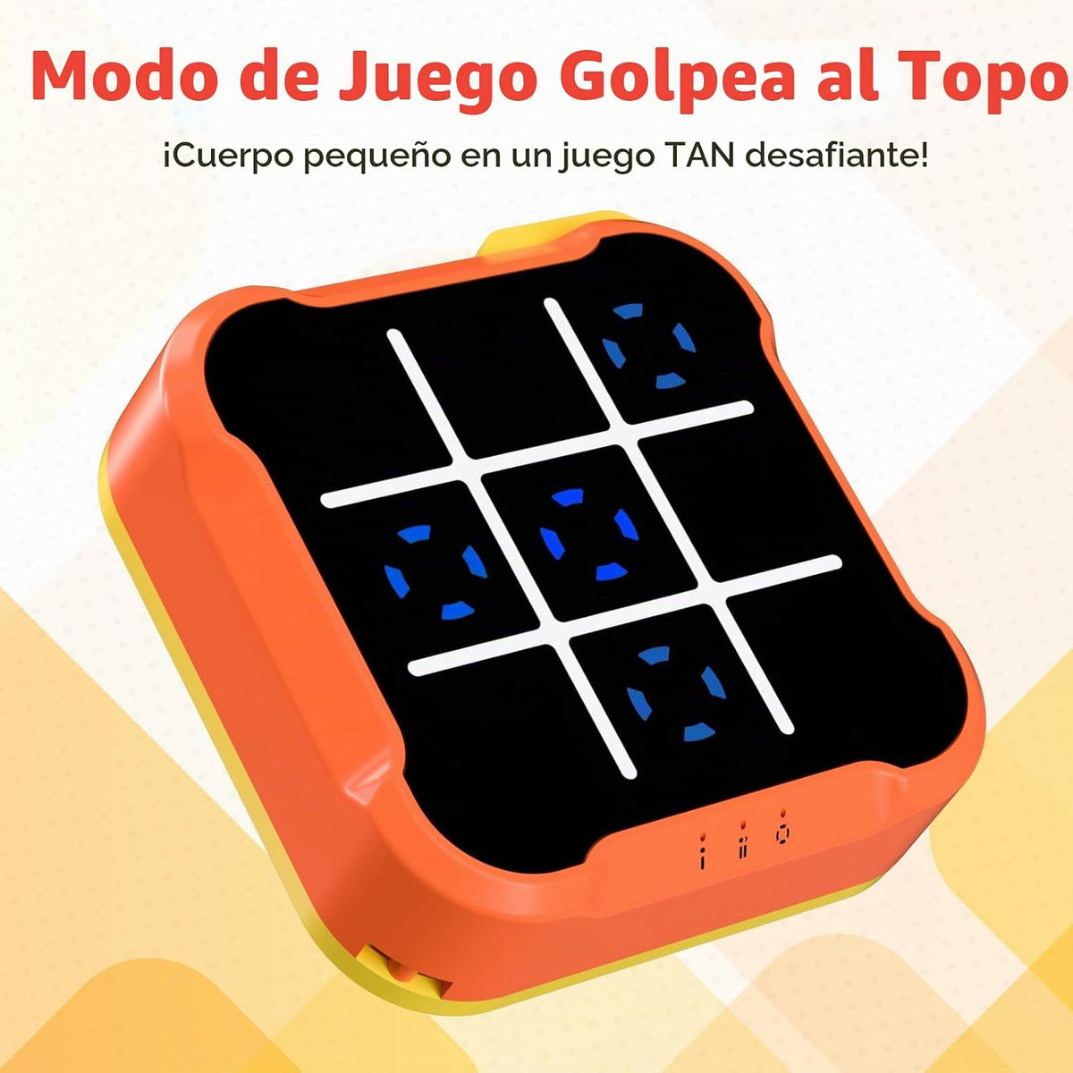 Tic Tac Toe Bolt - Juego de rompecabezas eléctrico de mano, regalo...