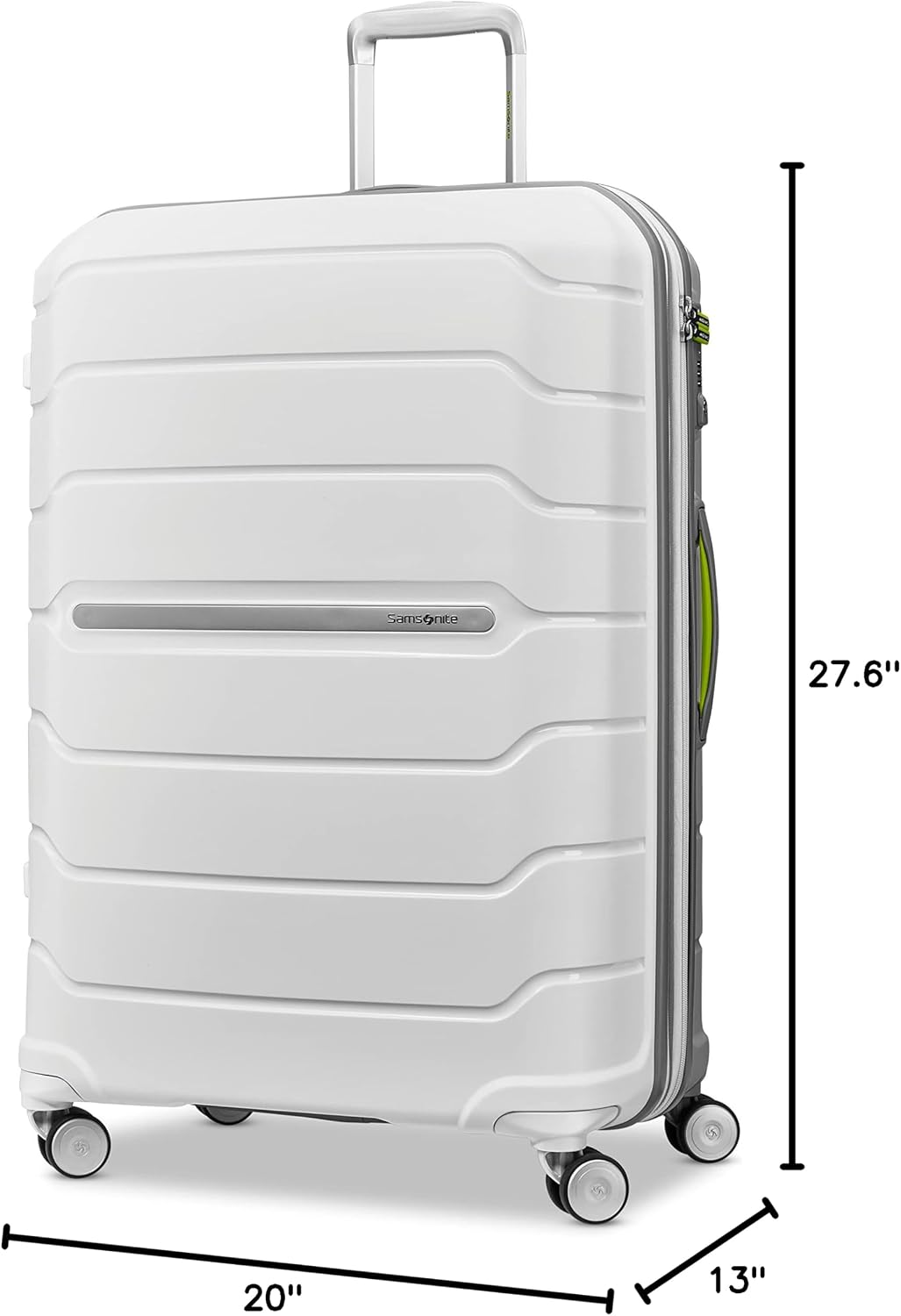 Samsonite Freeform de carcasa rígida expandible con ruedas giratori...