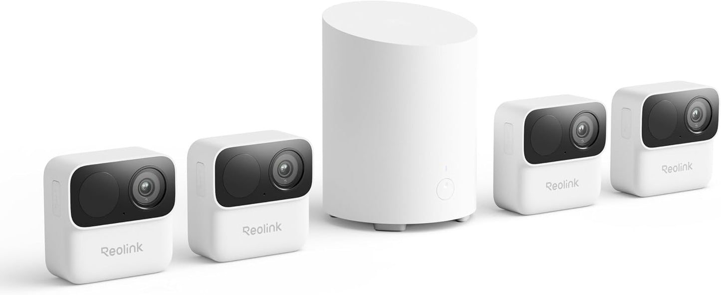REOLINK Cámaras de seguridad inalámbricas para exteriores, detecció...