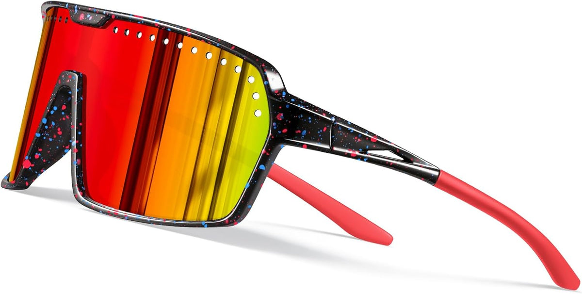 KUGUAOK Gafas de sol polarizadas deportivas para hombre y mujer, ga...