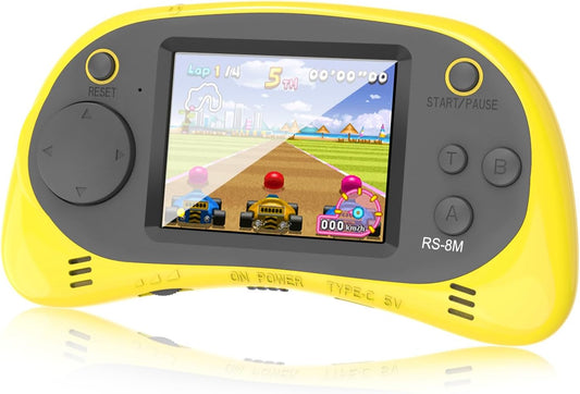 EASEGMER Reproductor de juegos de mano para niños, 220 juegos integ...