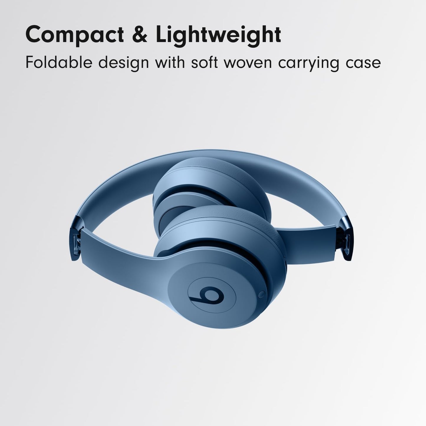 Beats Solo 4 - Auriculares inalámbricos Bluetooth on-ear, Azul piza...