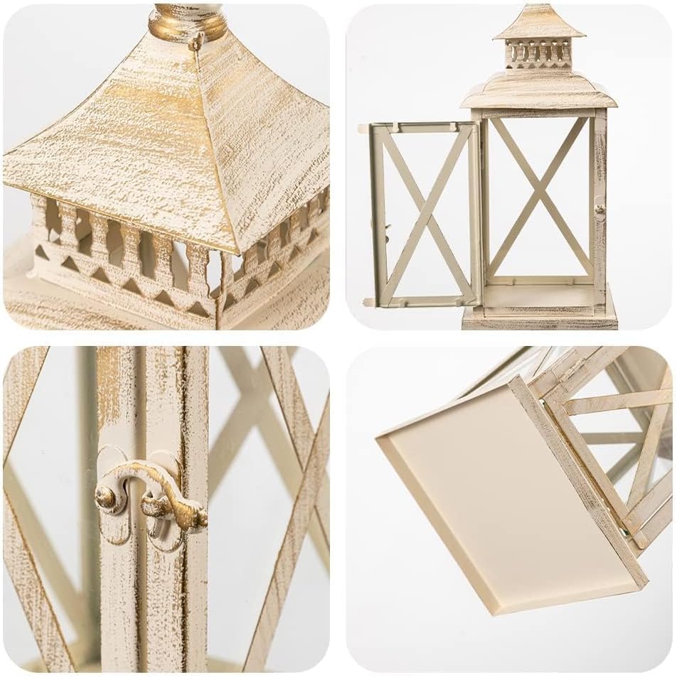DECORKEY Farol decorativo para interiores y exteriores, decoración...