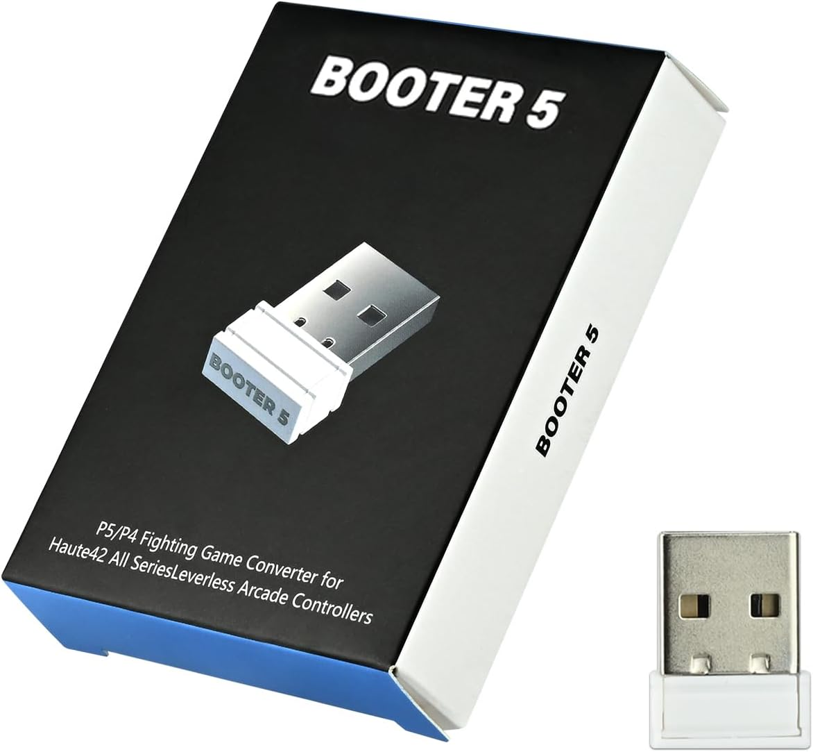 Haute42 Booter5 Adaptador Dongle, convertidor de controlador Arcade...