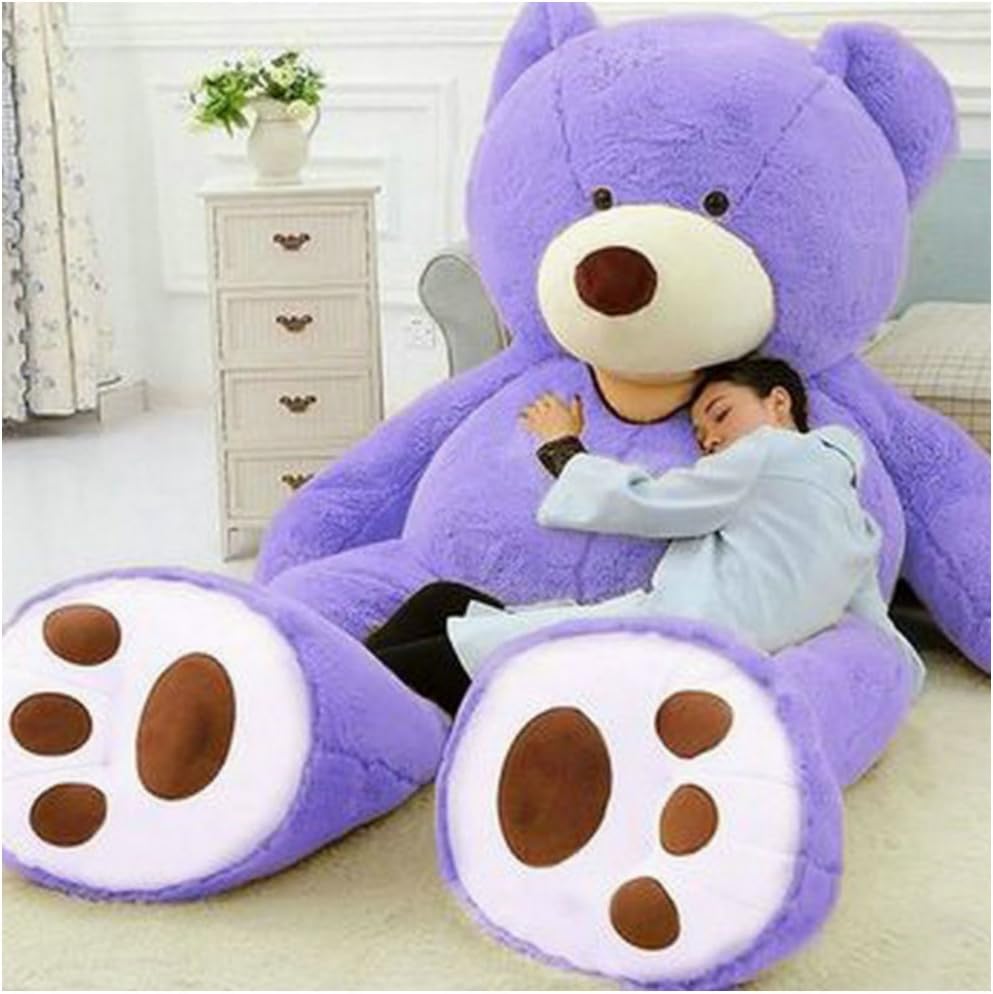 Funda de oso de peluche gigante de 6.5 pies, traje de disfraz de os...