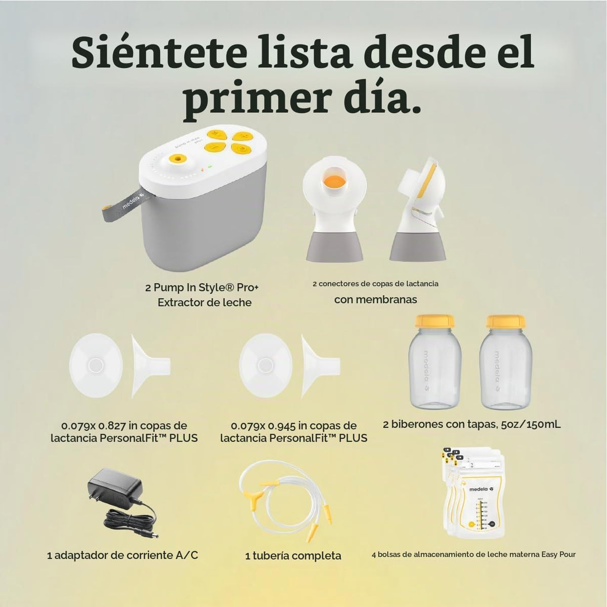 Medela Pump in Style Pro+ Extractor de leche eléctrico doble, grado...