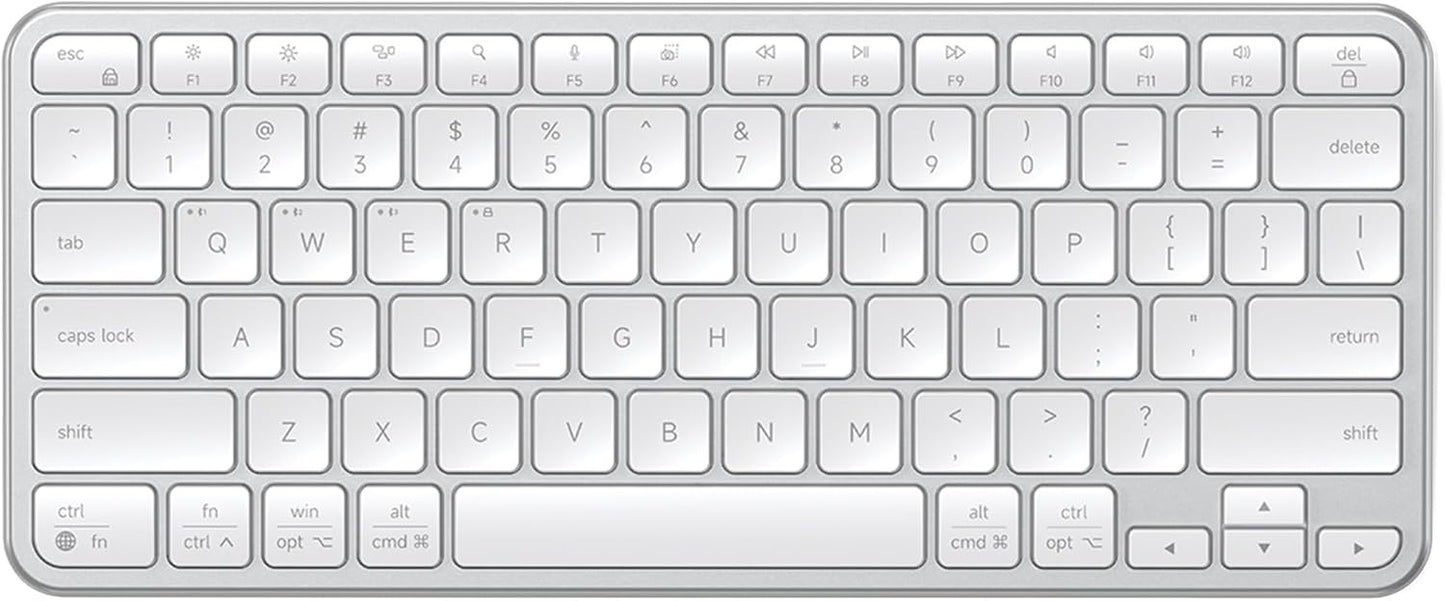 Satechi Slim EX1 Teclado Inalámbrico, Teclado Compacto para Mac, Wi...