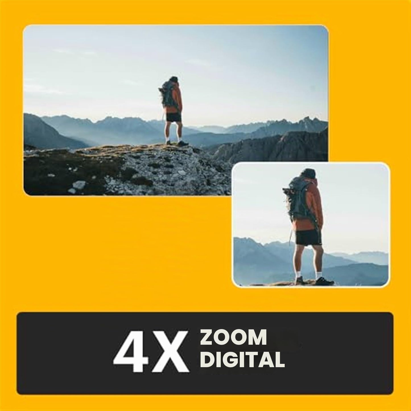 Kodak PIXPRO - Paquete de cámara digital compacta C1 (marrón) con t...