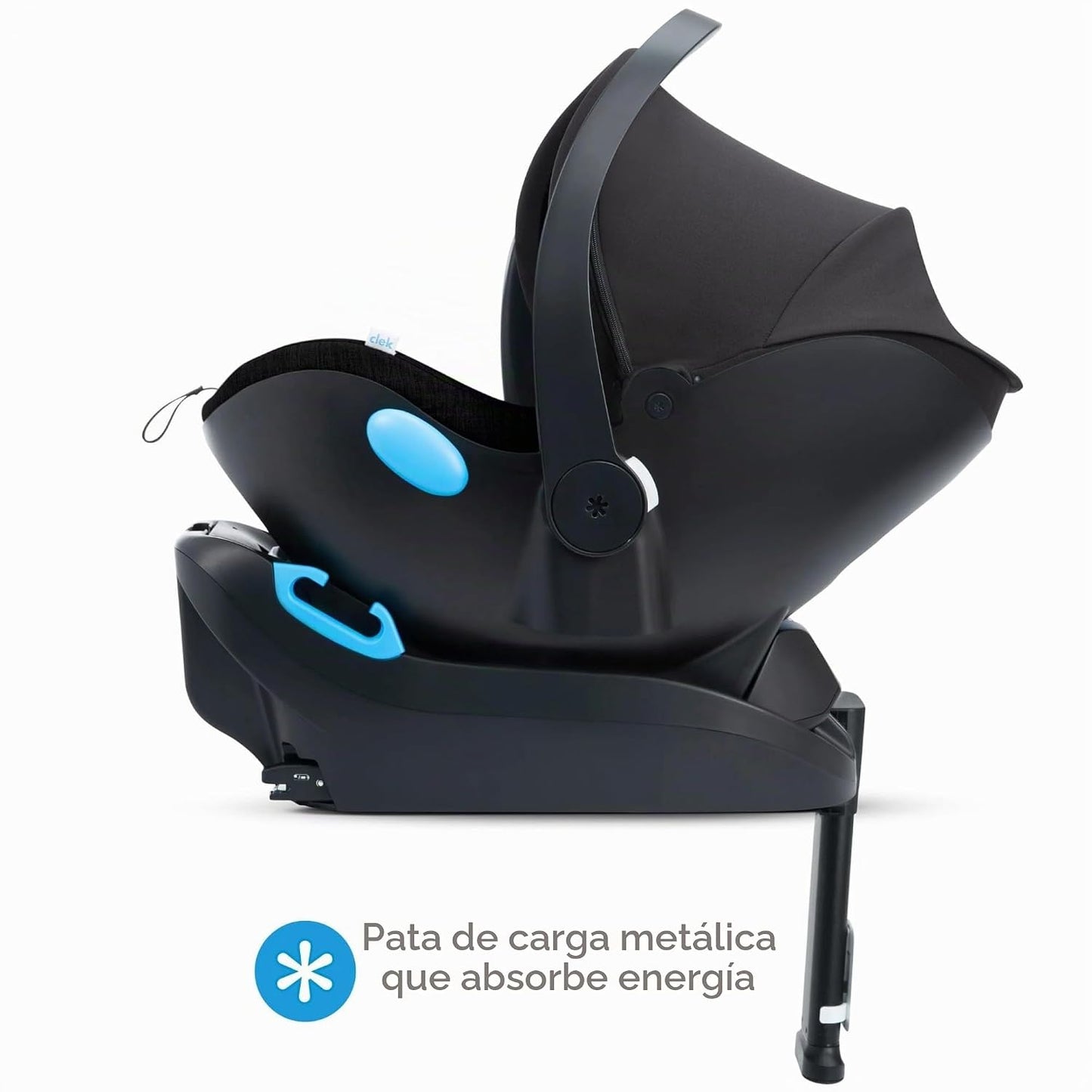 Asiento de coche para bebé Clek Liing con pierna de carga ajustable...