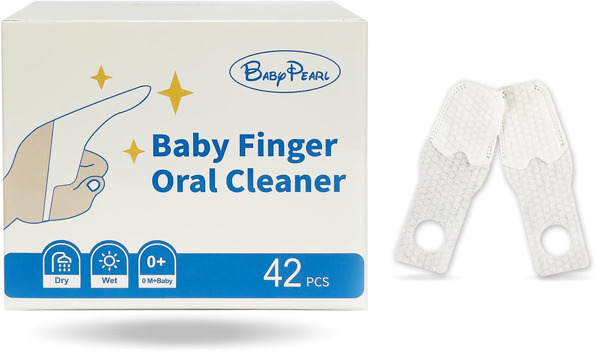 BabyPearl Limpiador de Lengua para Bebé Cepillo de Dientes de Dedo...