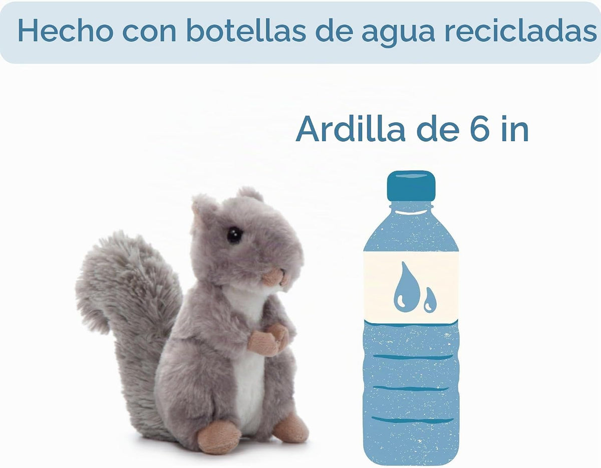 The Petting Zoo - Peluche de ardilla de juguete, regalos para niños...