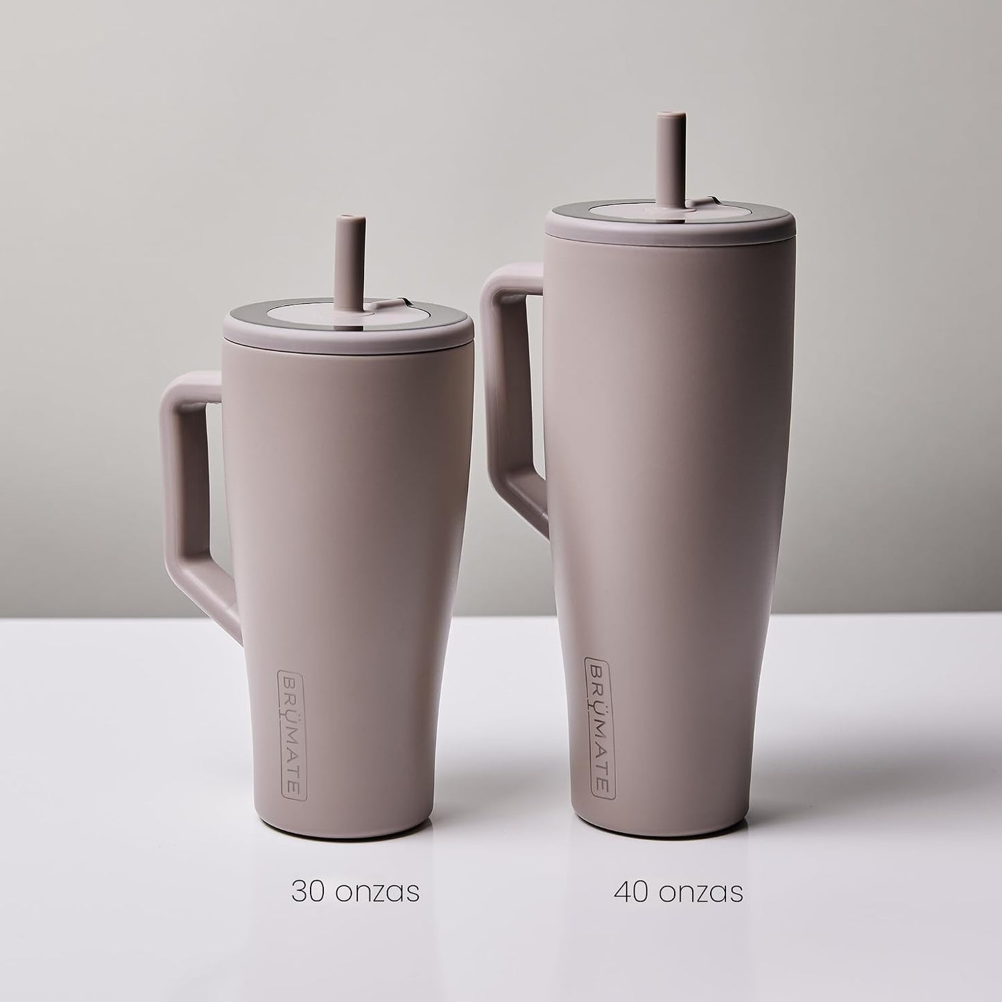 BrüMate Era Vaso de 40 oz con Asa y Pajilla | Botella de Agua Aisla...