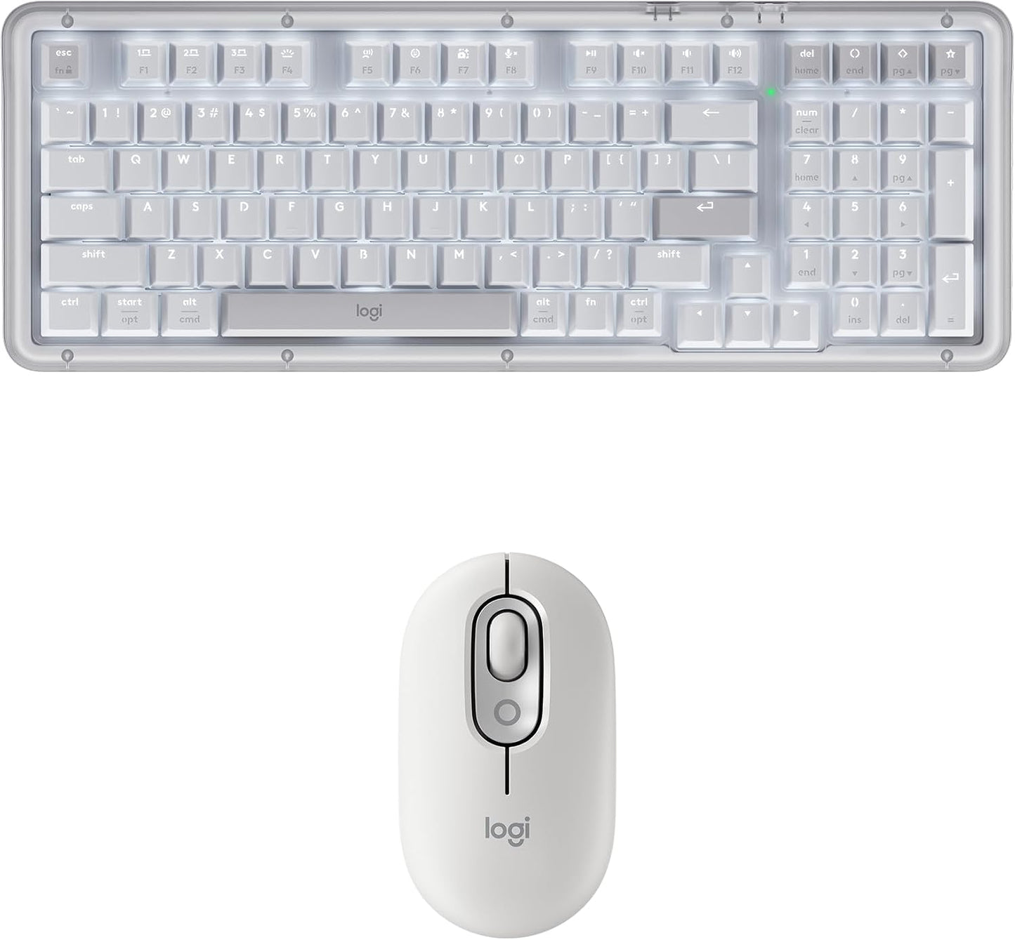 Logitech Alto Keys K98M Teclado mecánico inalámbrico Bluetooth con...