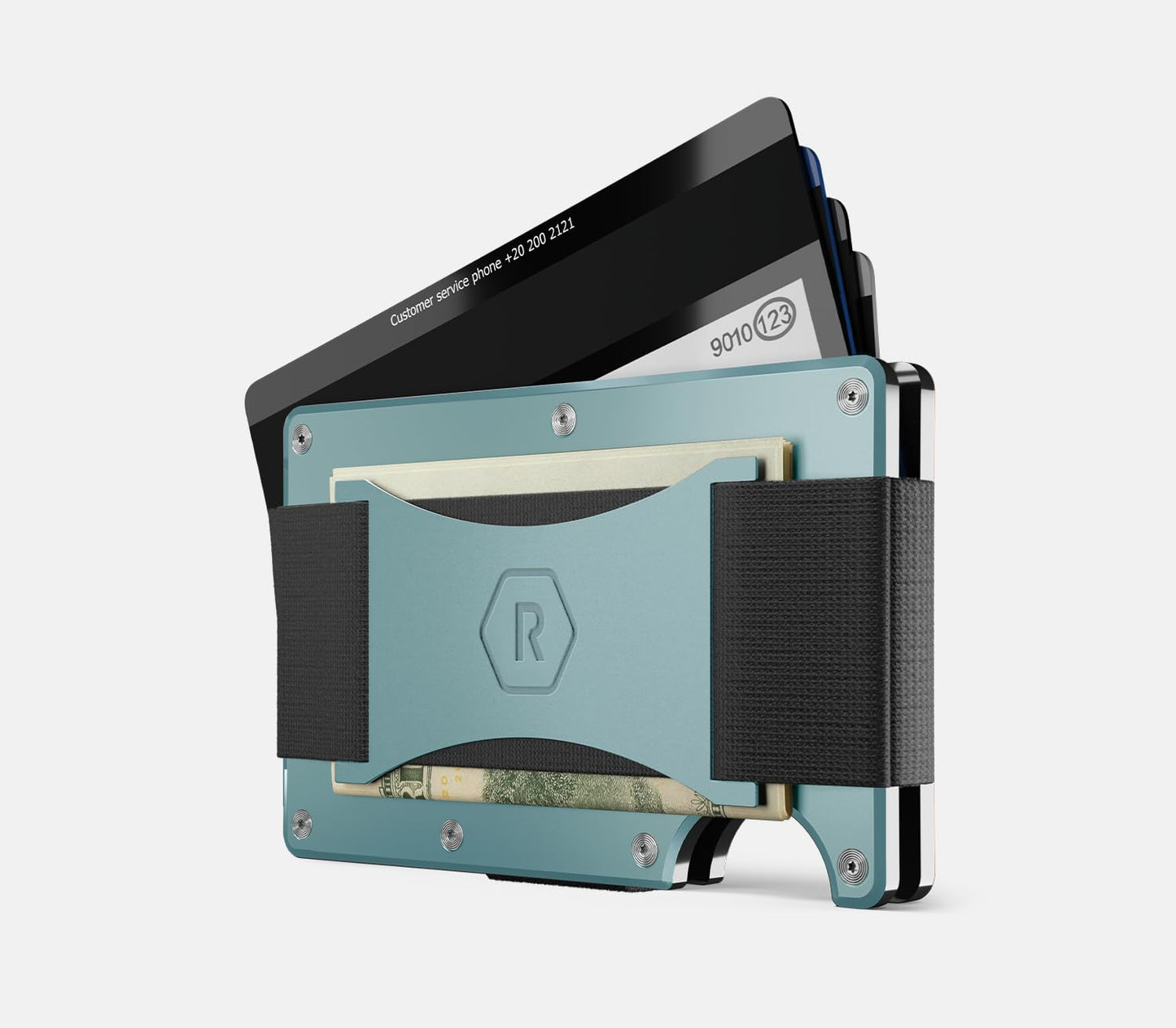 The Ridge Cartera delgada minimalista para mujer, con bloqueo RFID,...