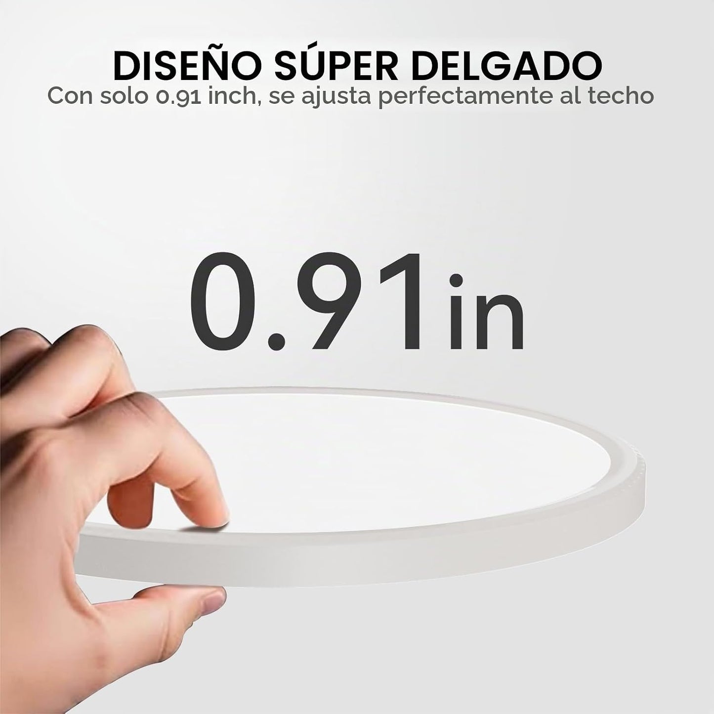 MODERN Paquete de 12 lámparas de techo LED de montaje empotrado ult...