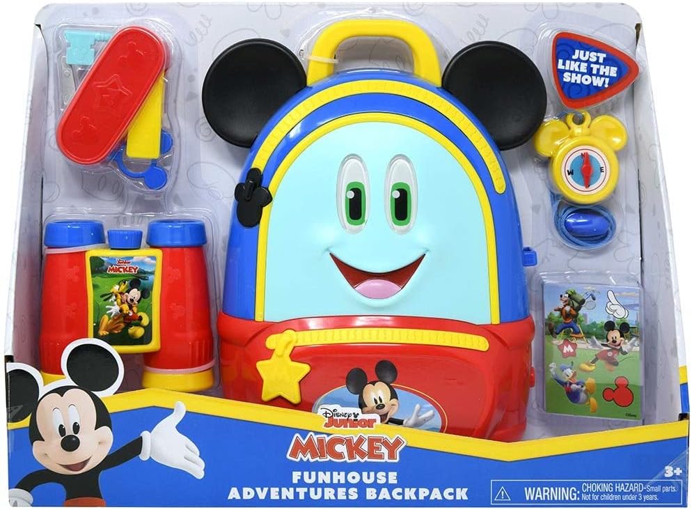 Just Play Mickey Mouse Funhouse Adventures - Mochila Disney Junior...