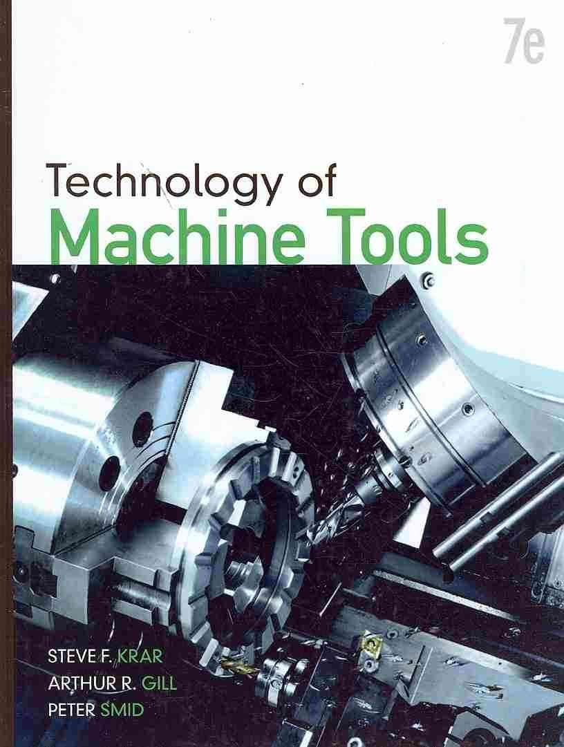 Technology Of Machine Tools