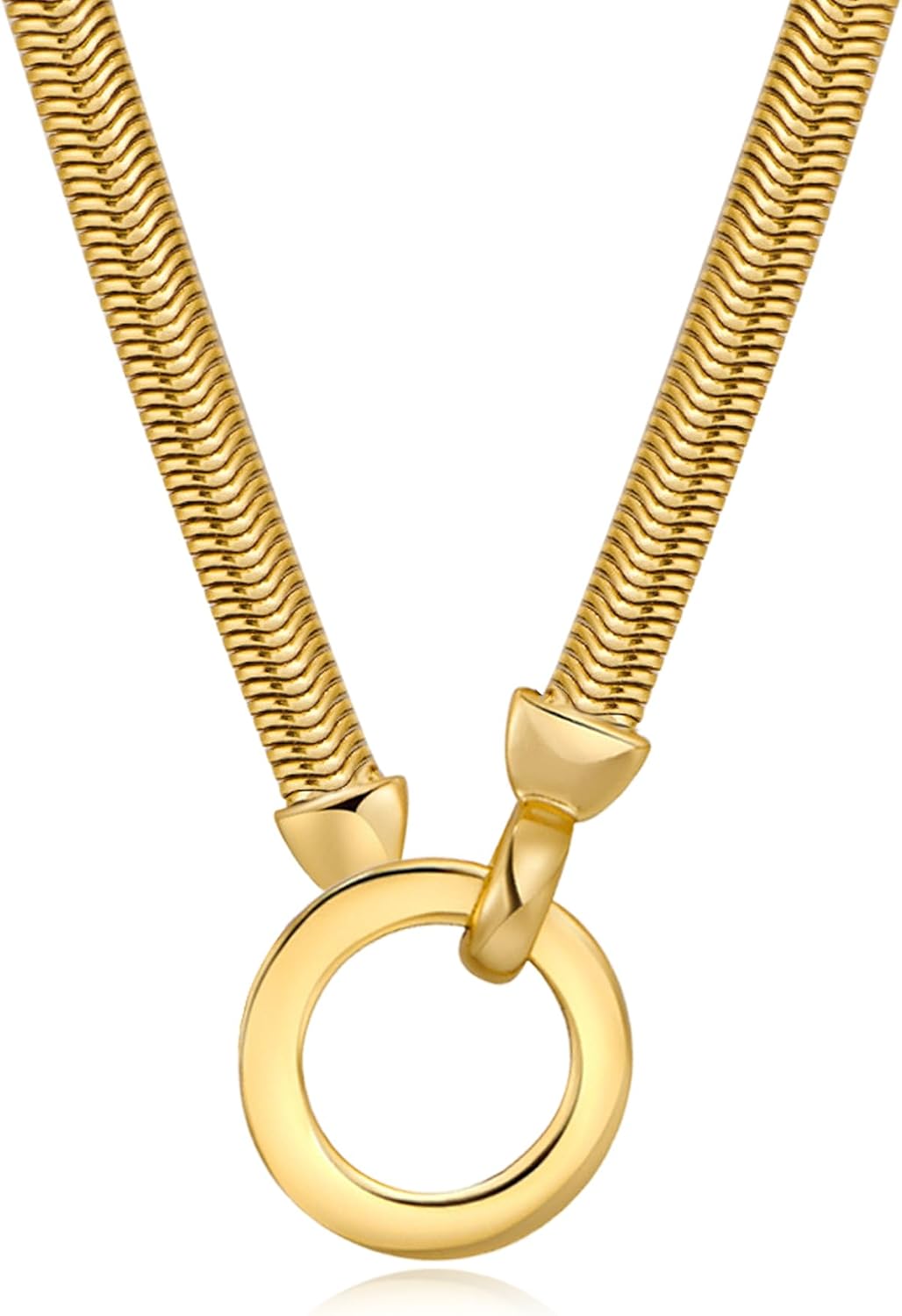 AllenCOCO - Collar de oro delicado para mujer, collares lindos y de...