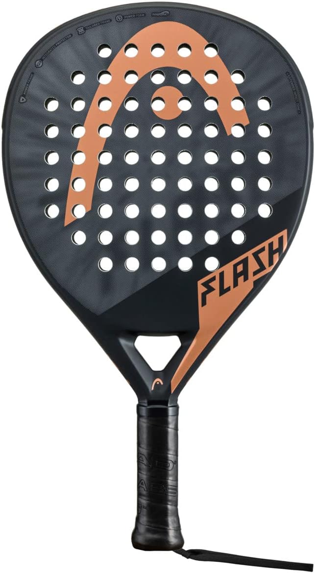 Pala de tenis HEAD Serie Flash Padel\/Pop | Diseño de lágrima de gr...